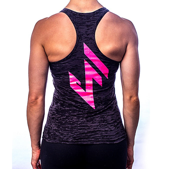 Women's Jerkfit 'side' Tank Burnout