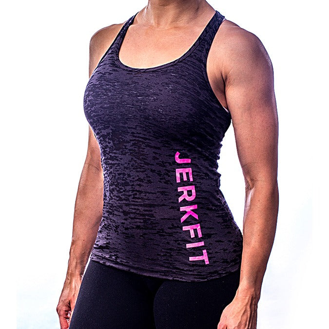 Women's Jerkfit 'side' Tank Burnout