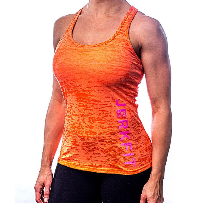 Women's Jerkfit 'side' Tank Burnout
