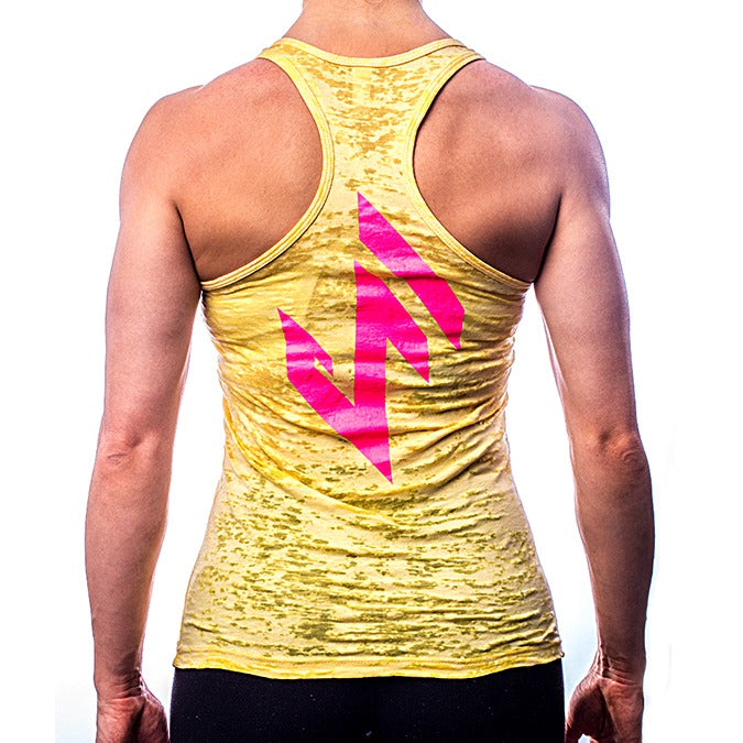 Women's Jerkfit 'side' Tank Burnout
