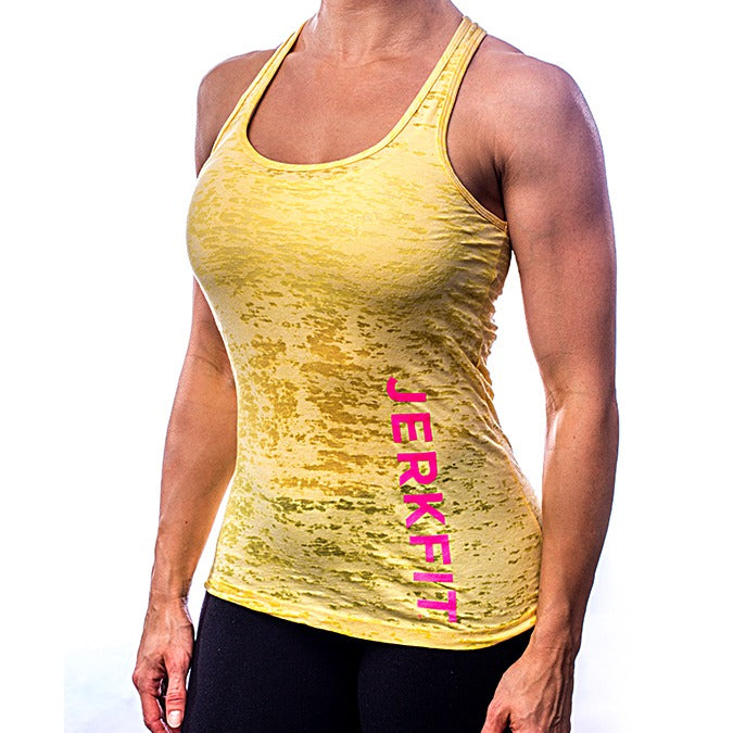 Women's Jerkfit 'side' Tank Burnout