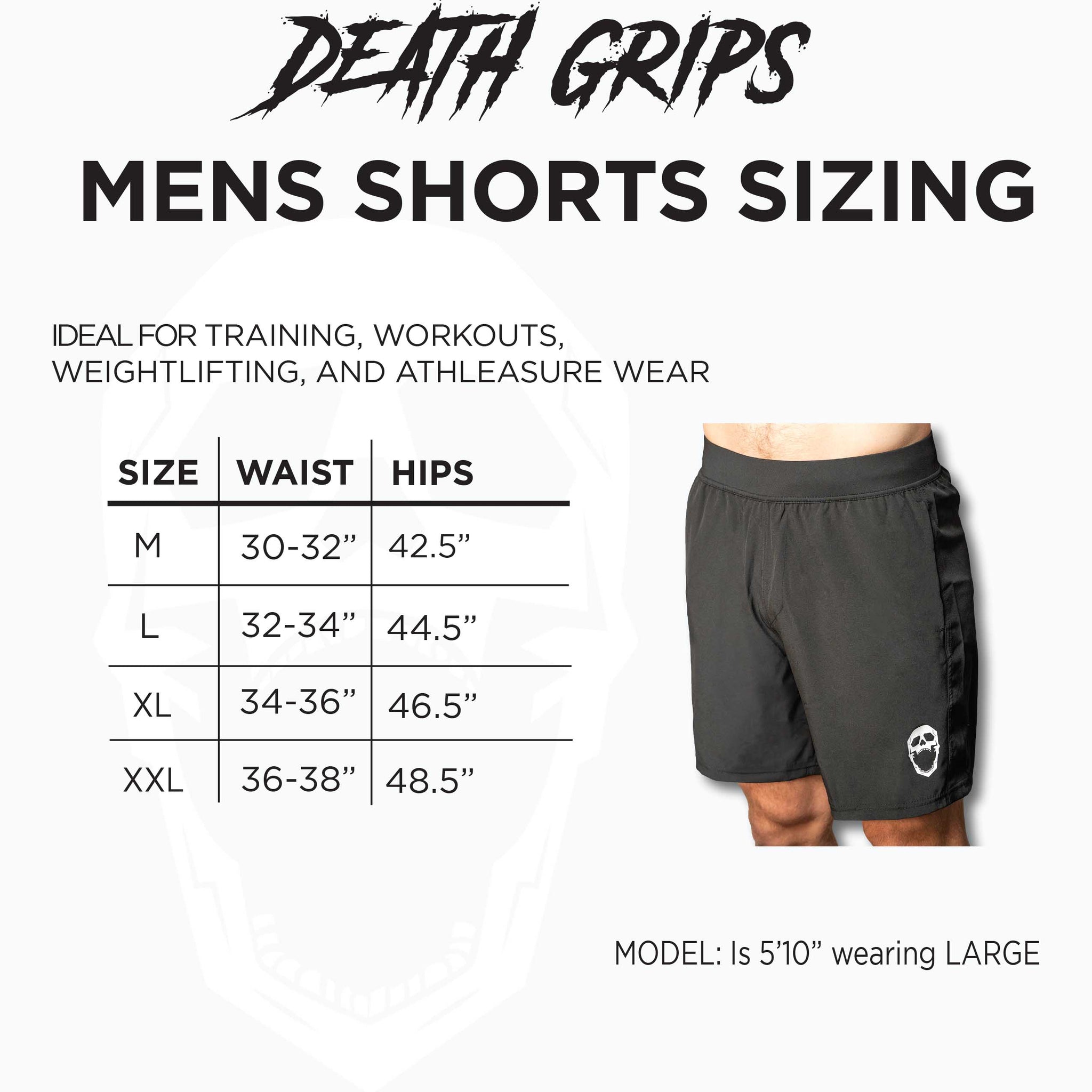 Men's Death Grips Athletic Performance Shorts