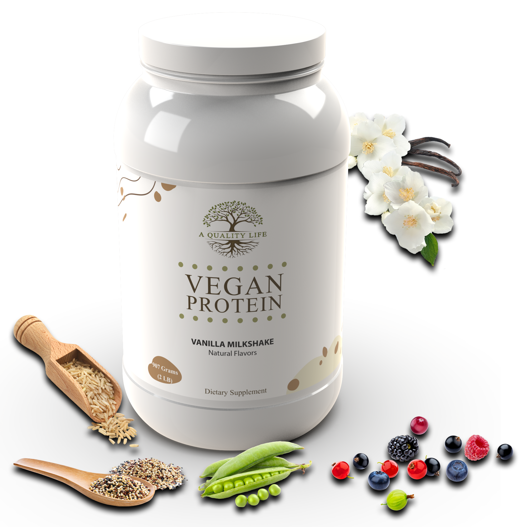Vegan Protein Vanilla Milkshake